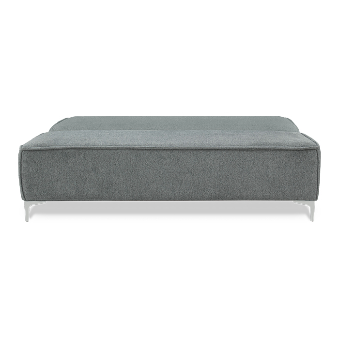 Futon Tela Gris Claro Wasik | Sofá Cama y Futones | salas